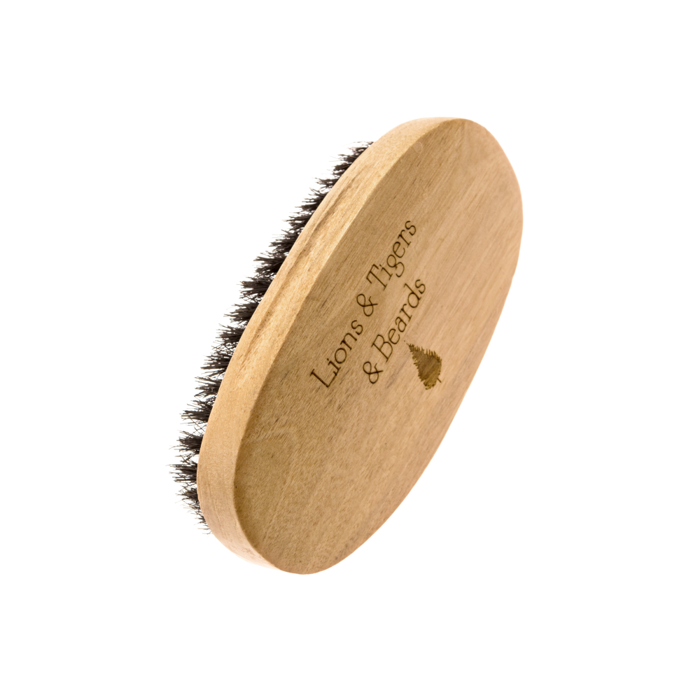 Beard Brush with Boars Hair Bristles